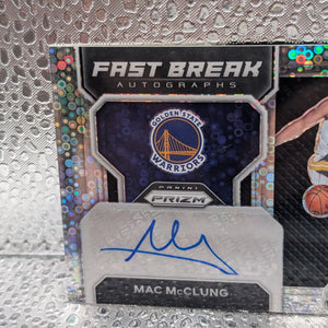 Mac McClung Rookie Auto 2022-23 Panini Prizm Fast Break Autograph Dunk Champion FRENLY BRICKS - Open 7 Days