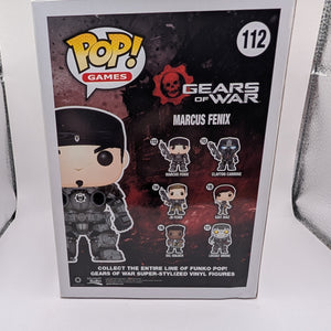 Gears of War Funko Pop Vinyl Figure - Marcus Fenix # 112 FRENLY BRICKS - Open 7 Days