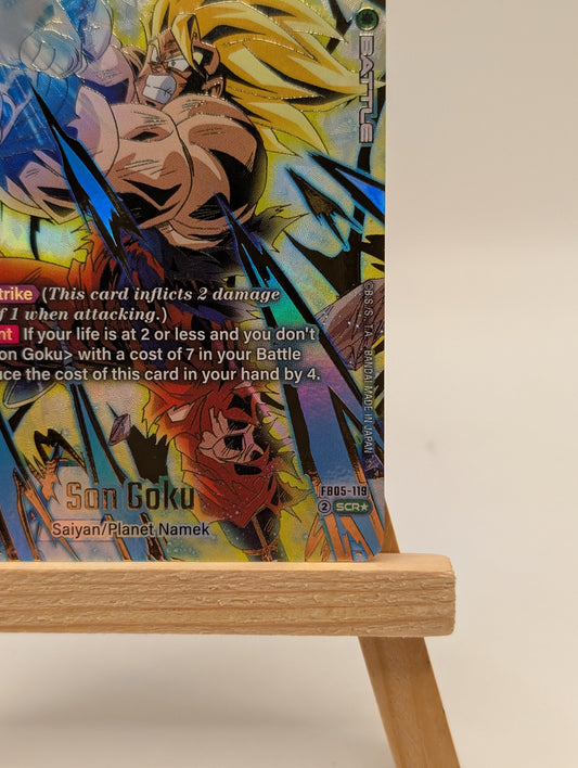 Son Goku FB05-119 SCR* Alt English New Adventure Dragon Ball Fusion World FRENLY BRICKS - Open 7 Days