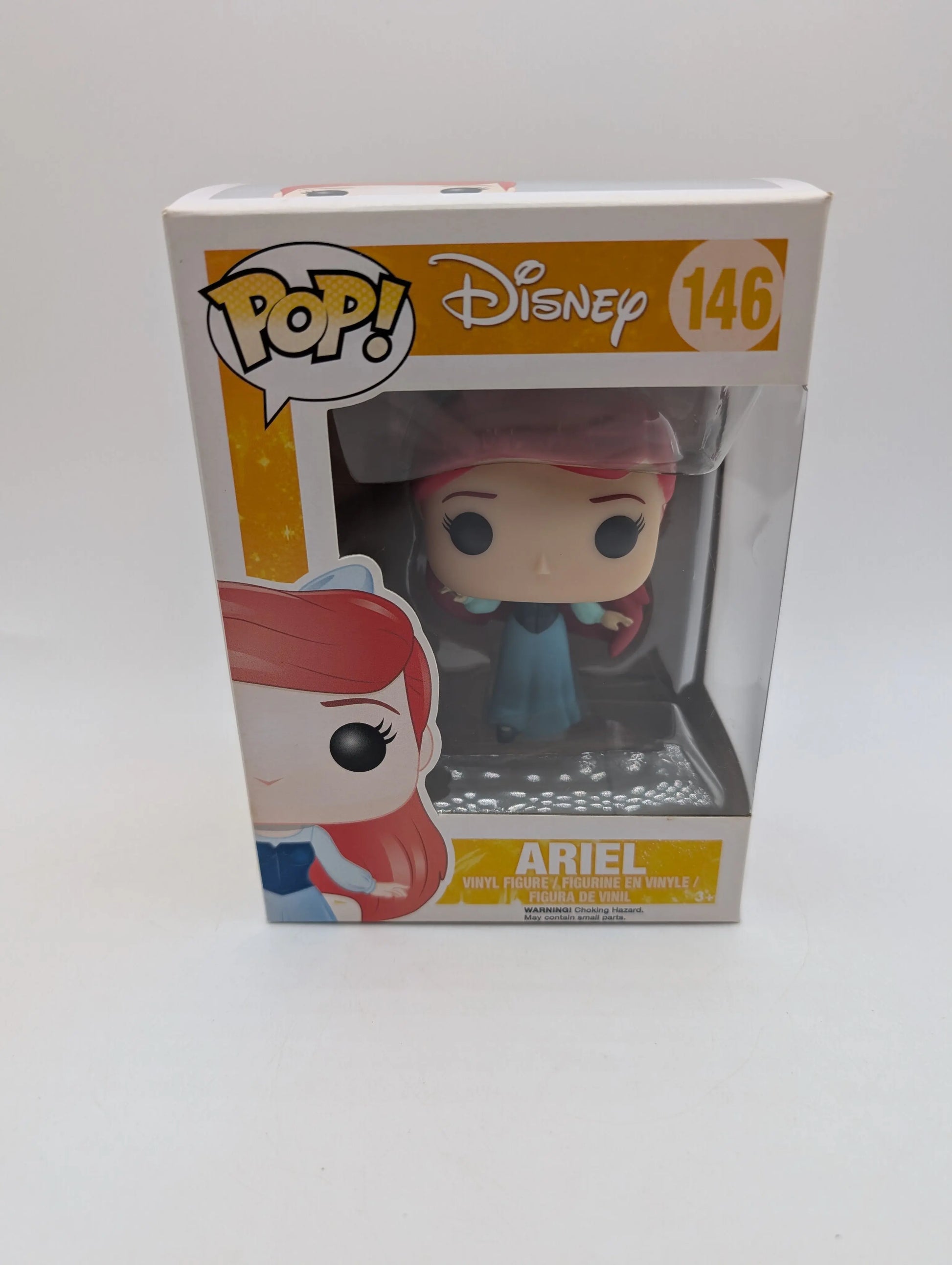 Funko Pop! The Little Mermaid: #146 ARIEL *VAULTED* FRENLY BRICKS - Open 7 Days