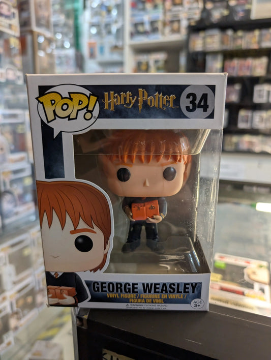 Funko Pop! Vinyl: Harry Potter - George Weasley #34 FRENLY BRICKS - Open 7 Days