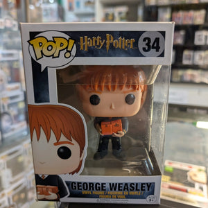 Funko Pop! Vinyl: Harry Potter - George Weasley #34 FRENLY BRICKS - Open 7 Days