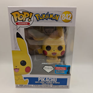 Funko Pop! Vinyl: Pikachu Pokemon Diamond Limited Edition #842 FRENLY BRICKS - Open 7 Days