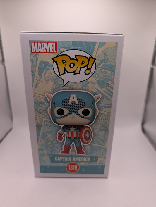 Marvel 1319 Captain America Pop Vinyl Special Edition FRENLY BRICKS - Open 7 Days