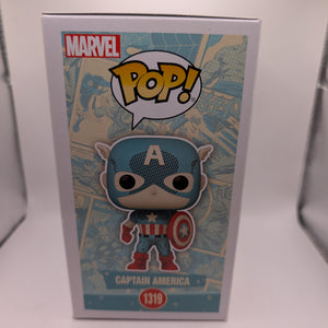 Marvel 1319 Captain America Pop Vinyl Special Edition FRENLY BRICKS - Open 7 Days
