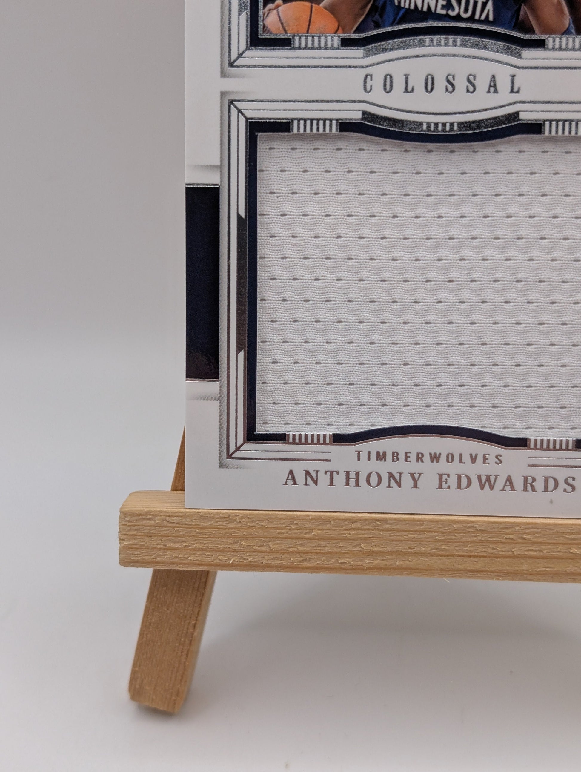 2023-24 Panini National Treasures Colossal Anthony Edward’s Game Worn Patch /99 FRENLY BRICKS - Open 7 Days