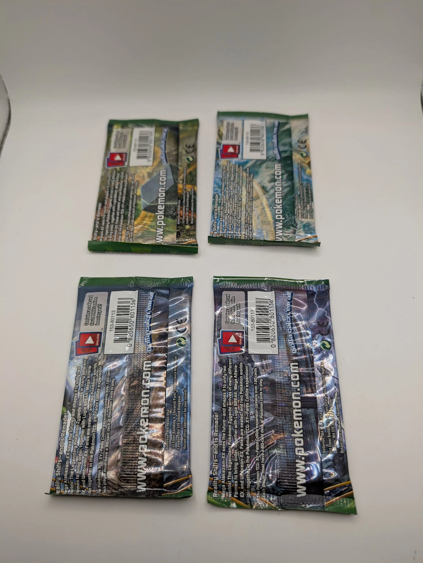 Fates Collide Complete 4 Pack Art Set - Sealed - With Pack Sleeves FRENLY BRICKS - Open 7 Days