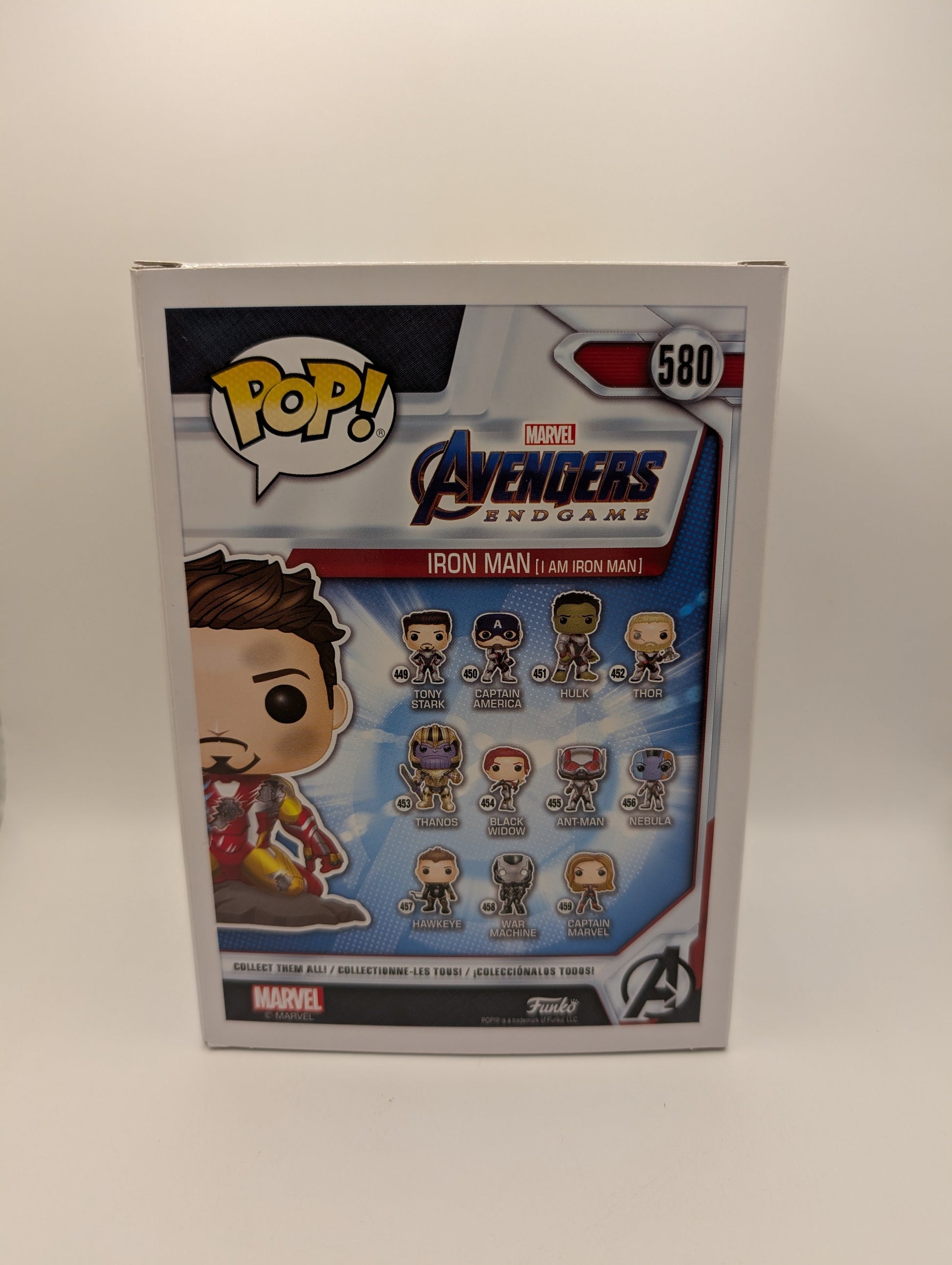 Funko Pop! Vinyl: Marvel Avengers: Endgame - Iron Man (I Am Iron Man) #580 FRENLY BRICKS - Open 7 Days