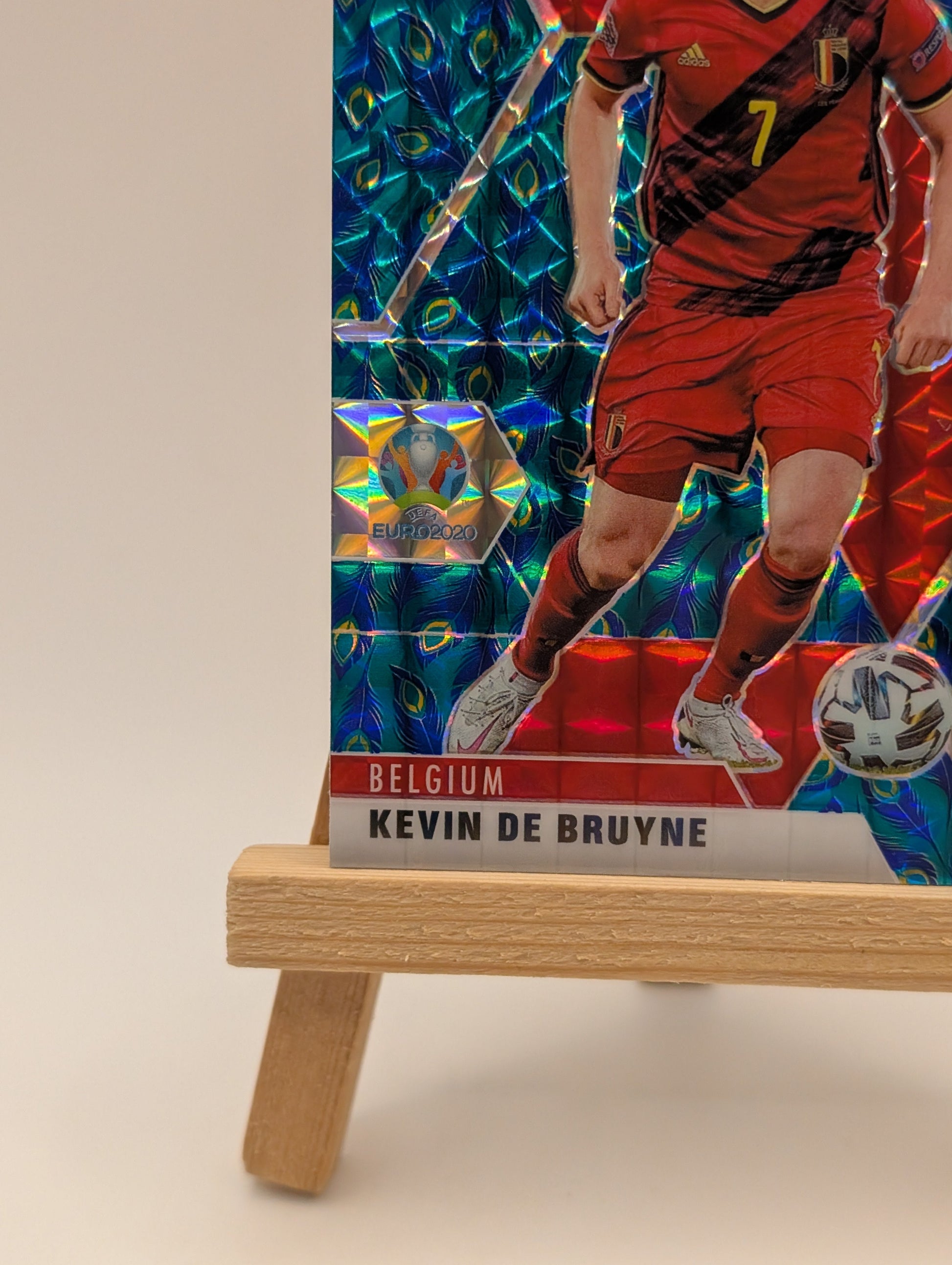 2021 Panini Mosaic Peacock Prizm Kevin de Bruyne Manchester City Case Hit FRENLY BRICKS - Open 7 Days