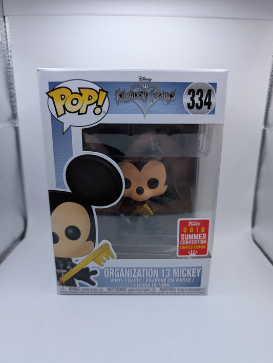 Organization 13 Mickey Mouse Funko Pop #334 2018 Summer Convention Vinyl FRENLY BRICKS - Open 7 Days