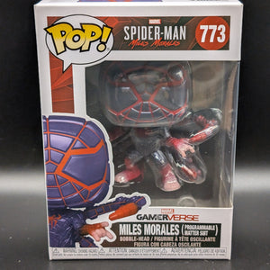 Funko POP! Games Spider-Man Miles Morales #733 Miles Morales Programmable Matter Suit Vinyl Collectable FRENLY BRICKS - Open 7 Days