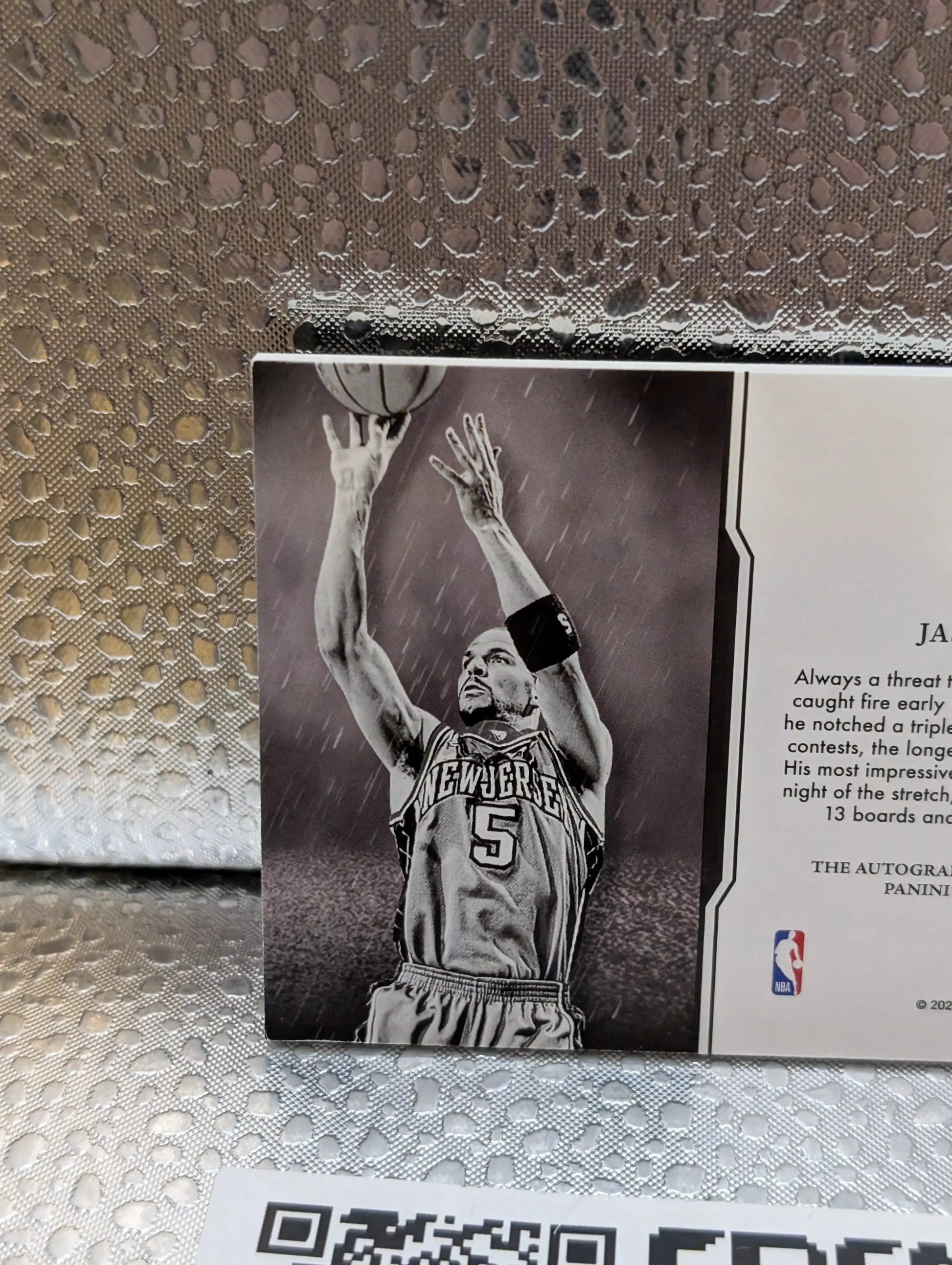2021-22 Noir JASON KIDD Reigning Nights Auto #'d /49 FRENLY BRICKS - Open 7 Days