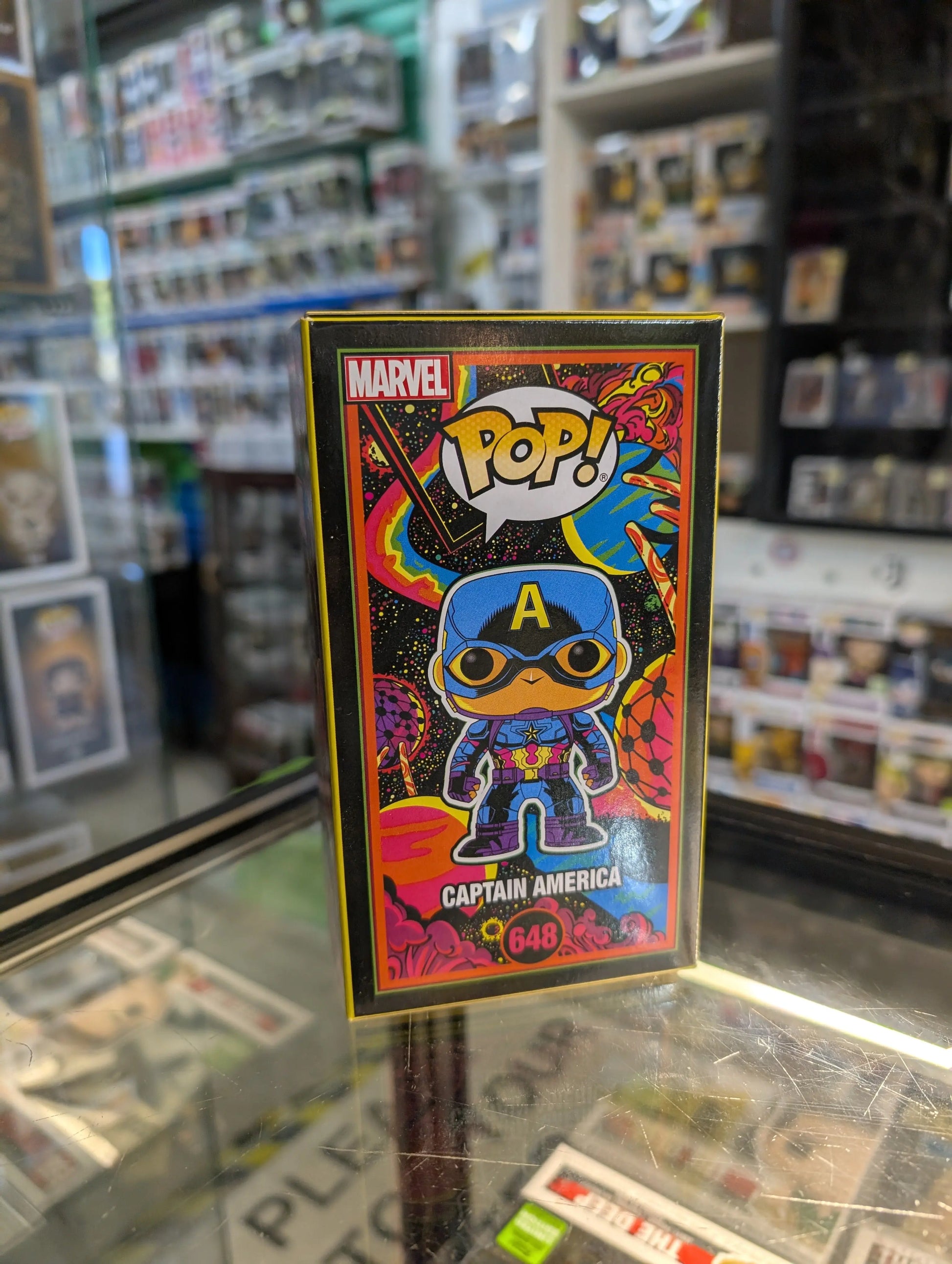 FUNKO Pop Vinyl Captain America #648 FRENLY BRICKS - Open 7 Days