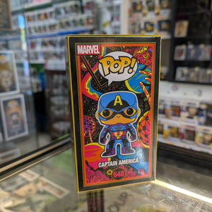 FUNKO Pop Vinyl Captain America #648 FRENLY BRICKS - Open 7 Days