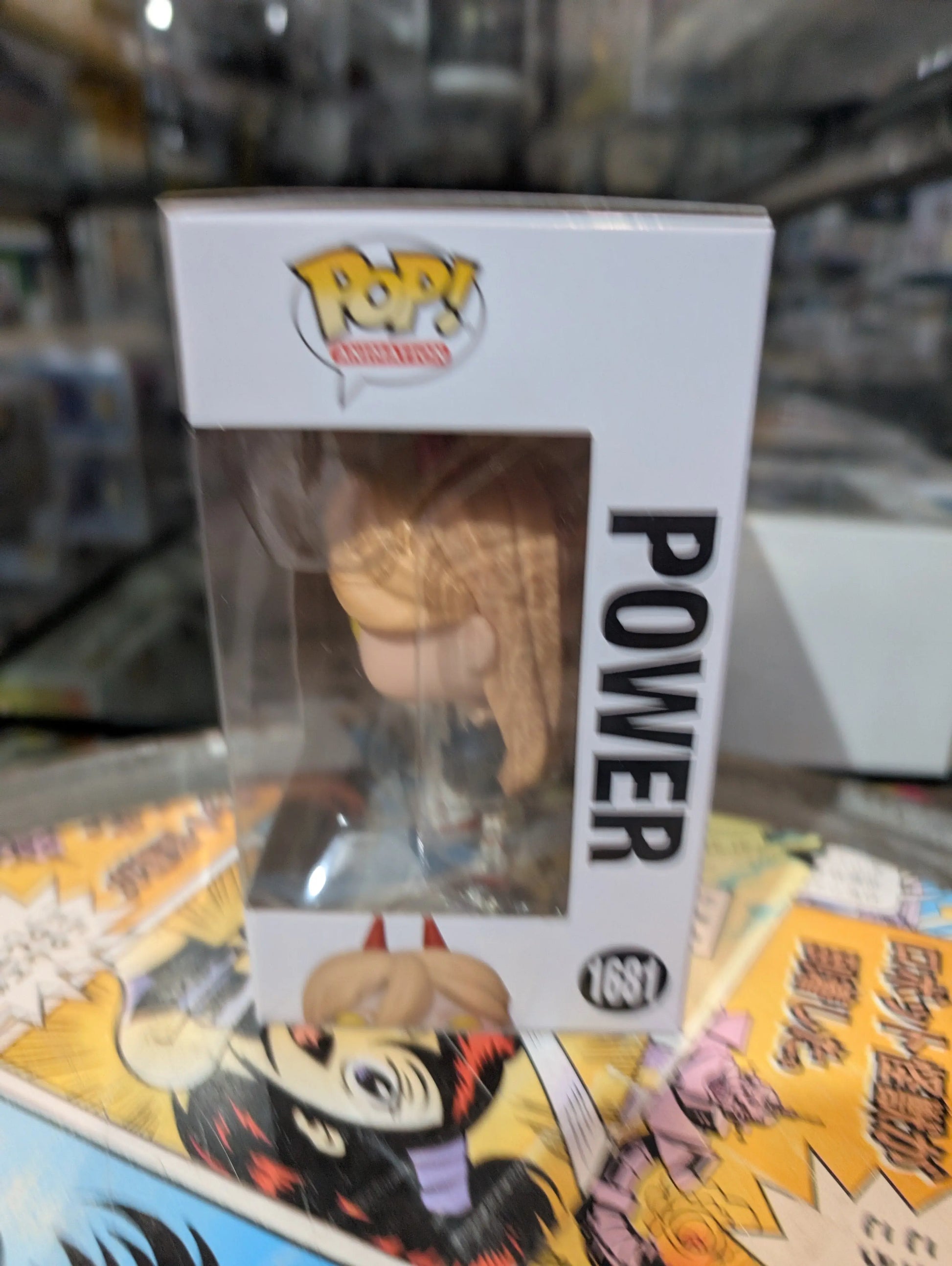 Funko POP! Animation: Chainsaw Man - Power 1681 FRENLY BRICKS - Open 7 Days