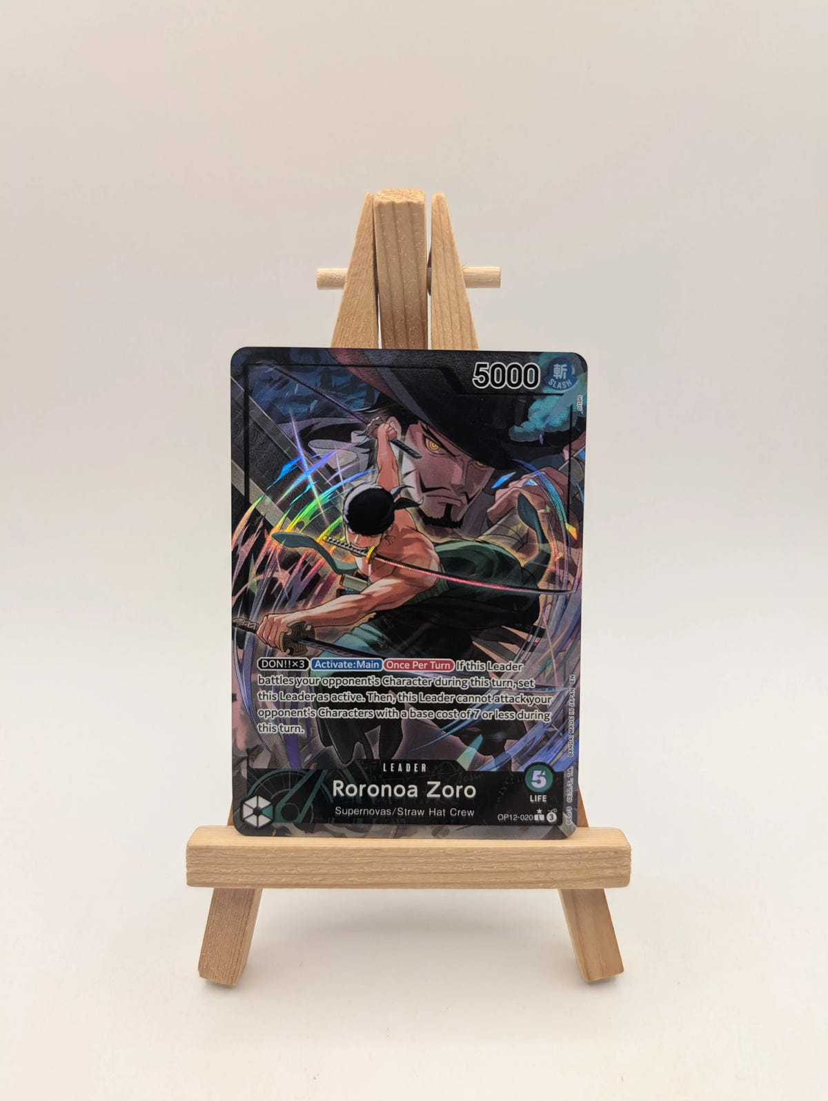 Roronoa Zoro (020) (Alternate Art) OP12-020 Legacy of the Master One Piece FRENLY BRICKS - Open 7 Days image 1