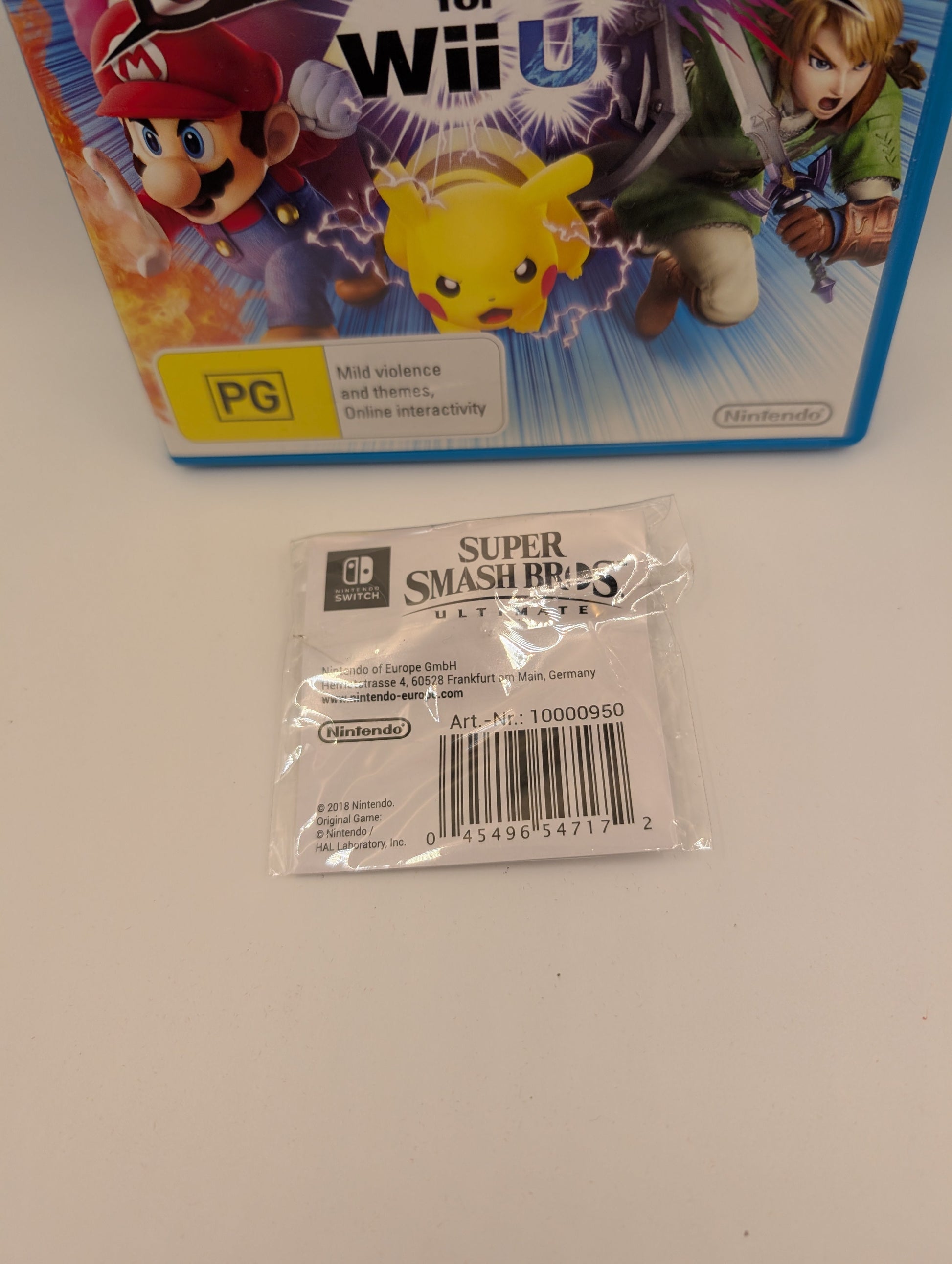 Super Smash Bros For Wii U Nintendo PG Fighting PAL FRENLY BRICKS - Open 7 Days