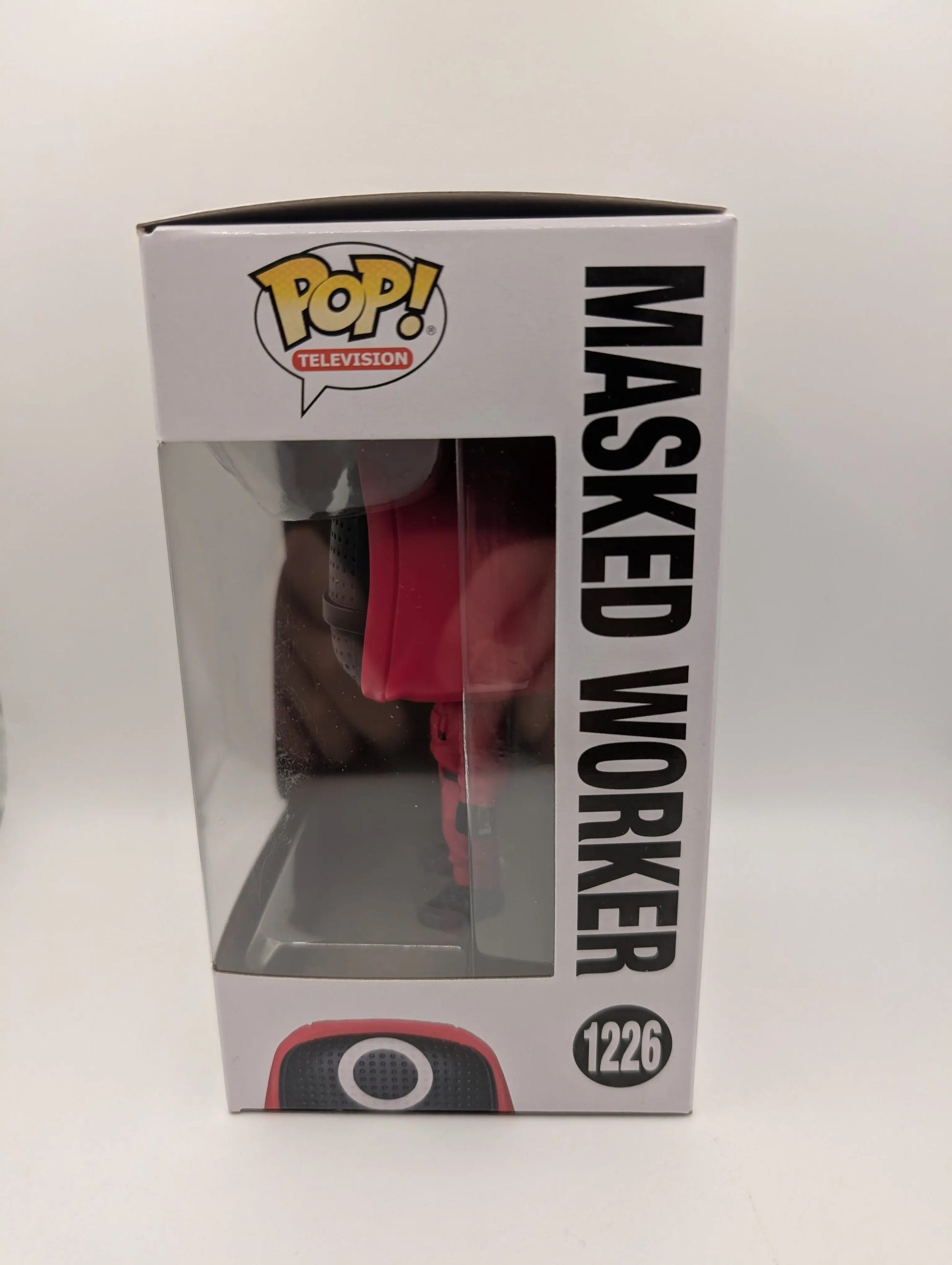 Funko Pop! Vinyl - Squid Game - Red Soldier (Circle Mask) Masked Worker #1226 FRENLY BRICKS - Open 7 Days image 4