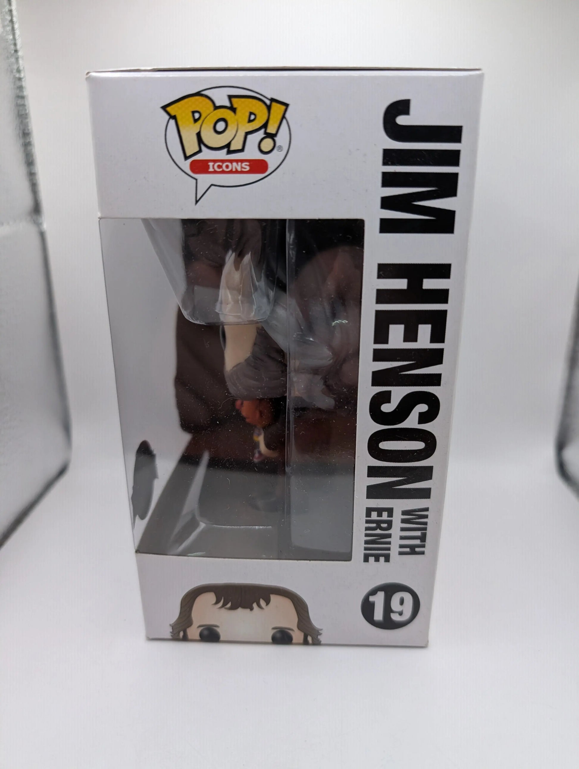 FUNKO POP Vinyl Jim Henson With Ernie #19 FRENLY BRICKS - Open 7 Days