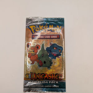 Pokemon HS Unleashed 3 Card Booster Sampling Pack SEALED FRENLY BRICKS - Open 7 Days