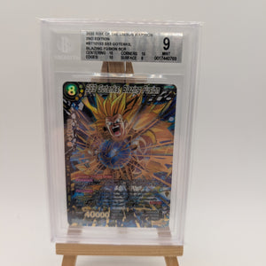 BGS 9 Dragon Ball Super SS3 GOTENKS Blazing Fusion Secret Rare BT10-153 SCR 2nd
