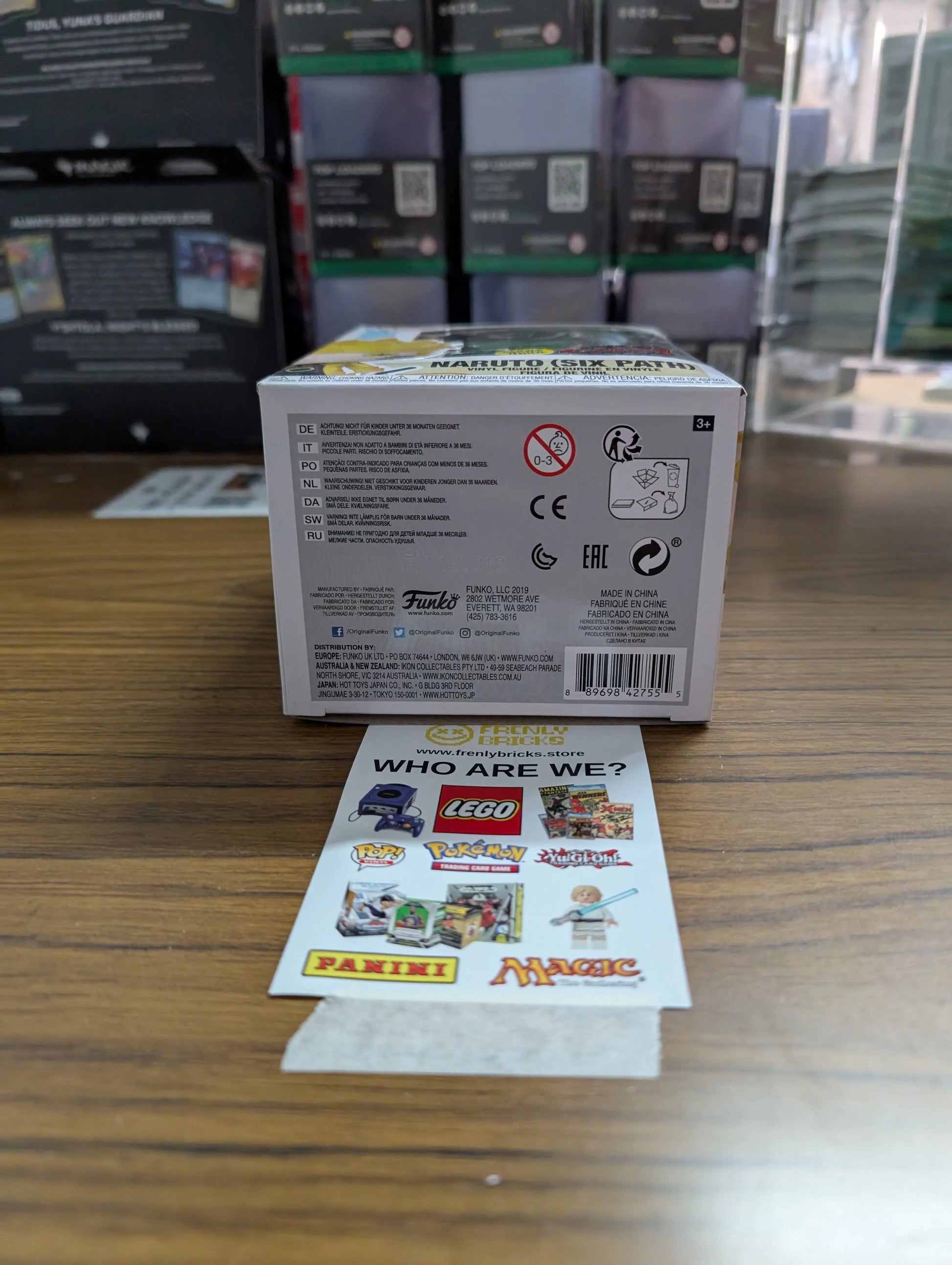 FUNKO Pop Vinyl Naruto (Six Path) #186 FRENLY BRICKS - Open 7 Days