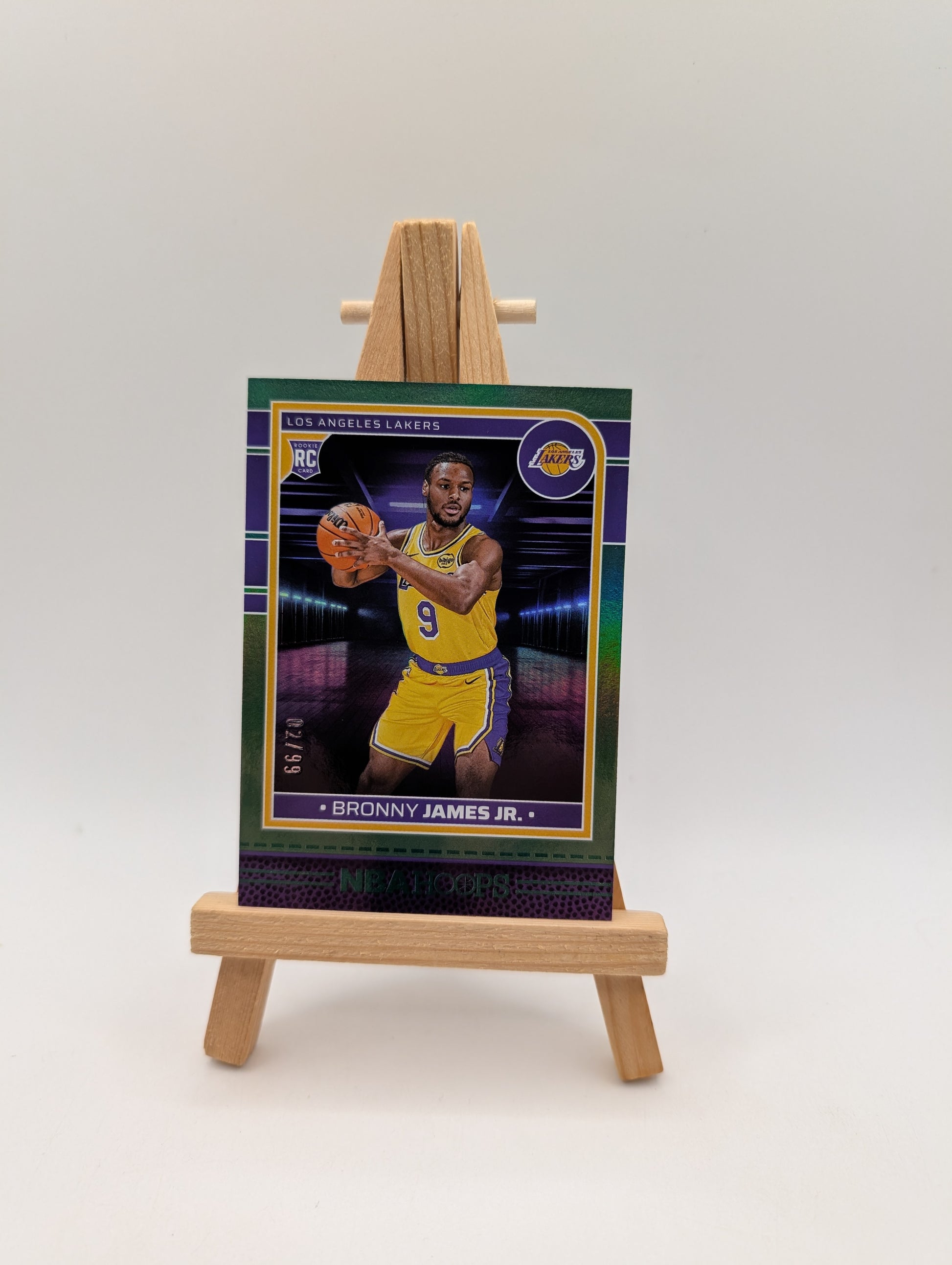 2024-25 BRONNY JAMES JR /99 PANINI HOOPS ROOKIE RC #280