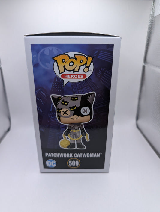 DC Comics Batman Patchwork Catwoman Funko POP! Vinyl 509 FRENLY BRICKS - Open 7 Days