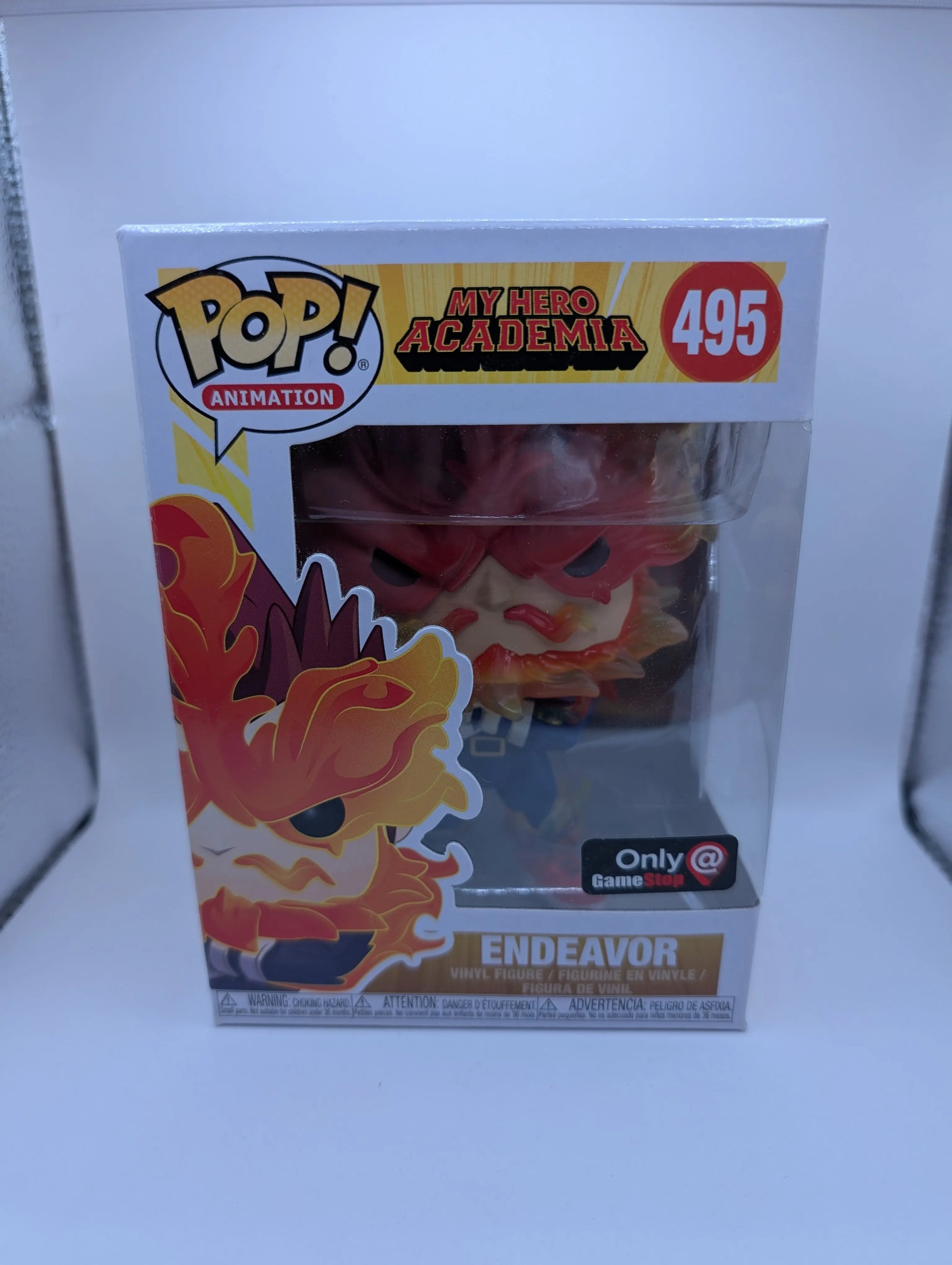Funko Pop Anime My Hero Academia Endeavor GameStop Exclusive 495 FRENLY BRICKS - Open 7 Days