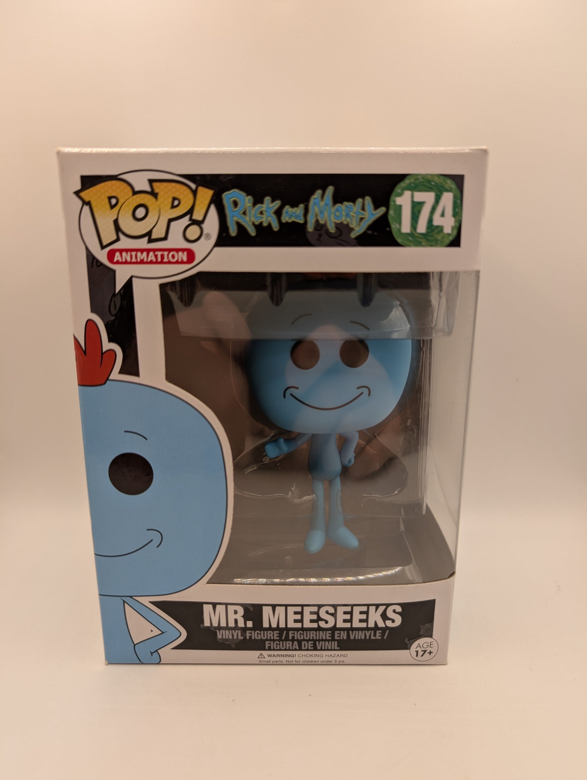 MR. MEESEEKS Funko Pop Vinyl Figure #174 Rick and Morty