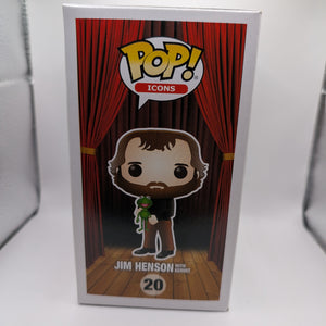 Jim Henson with Kermit Pop 20 - Funko Pop Vinyl FRENLY BRICKS - Open 7 Days