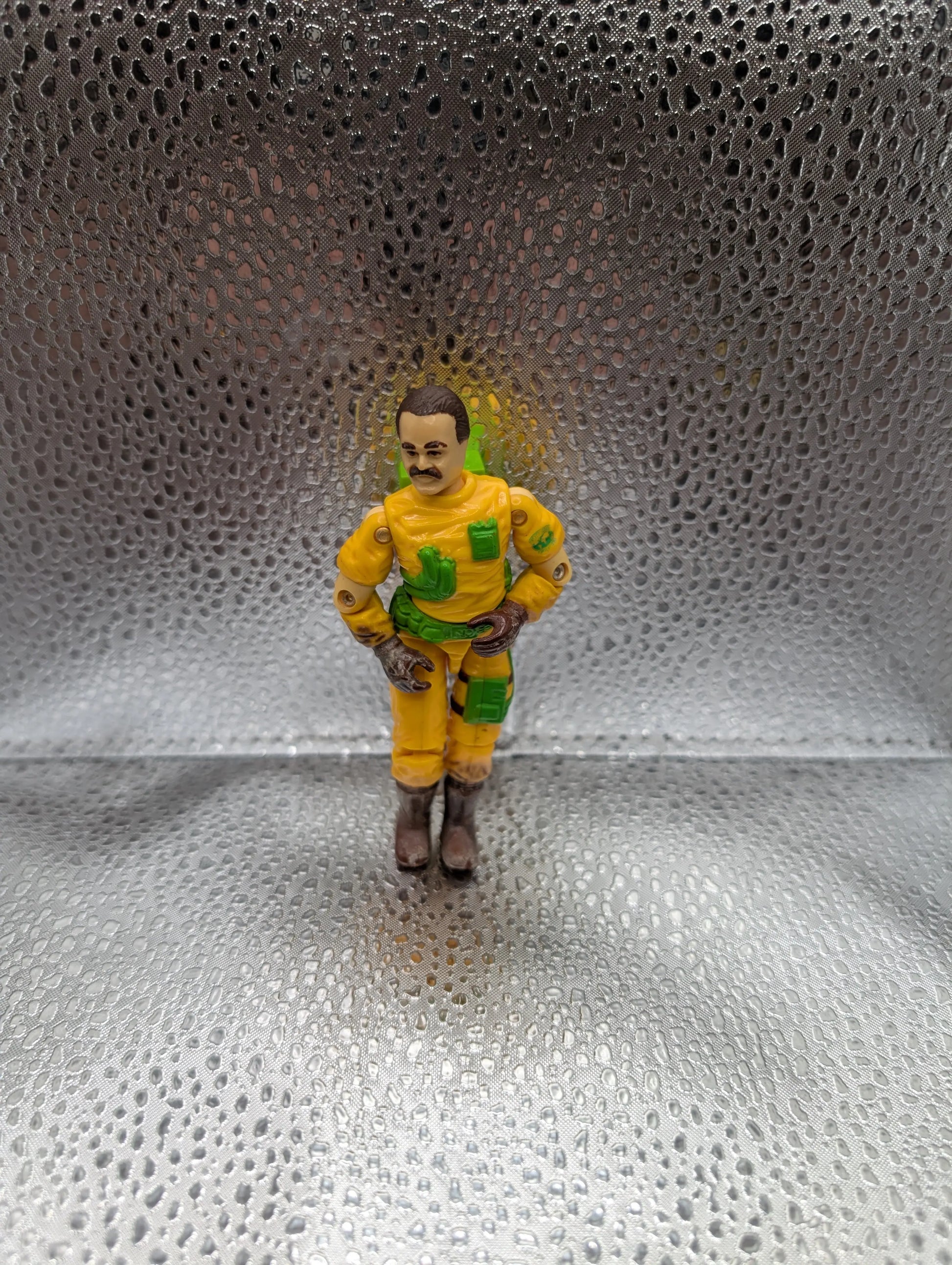 1991 Clean Sweep GI Joe Figure Only FRENLY BRICKS - Open 7 Days