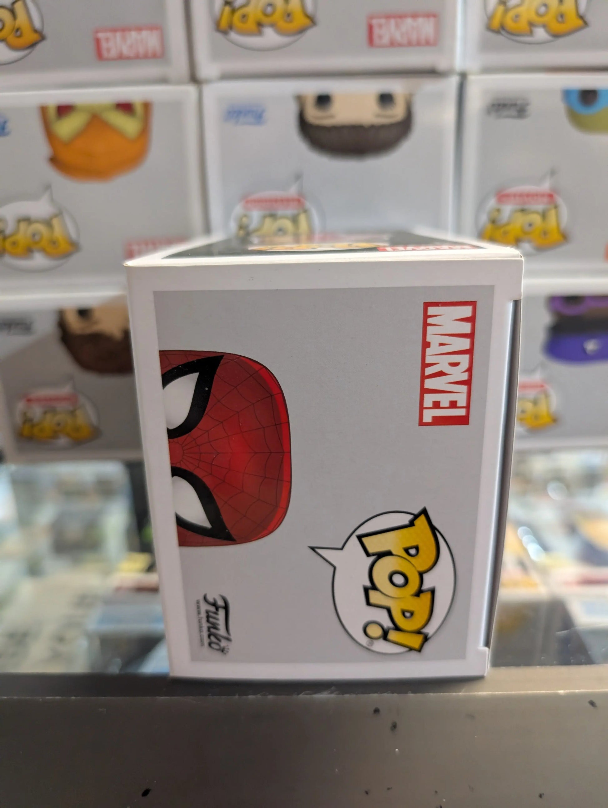 Funko Pop! Spider-Man 593 Marvel Comics Superhero Vinyl Figure FRENLY BRICKS - Open 7 Days