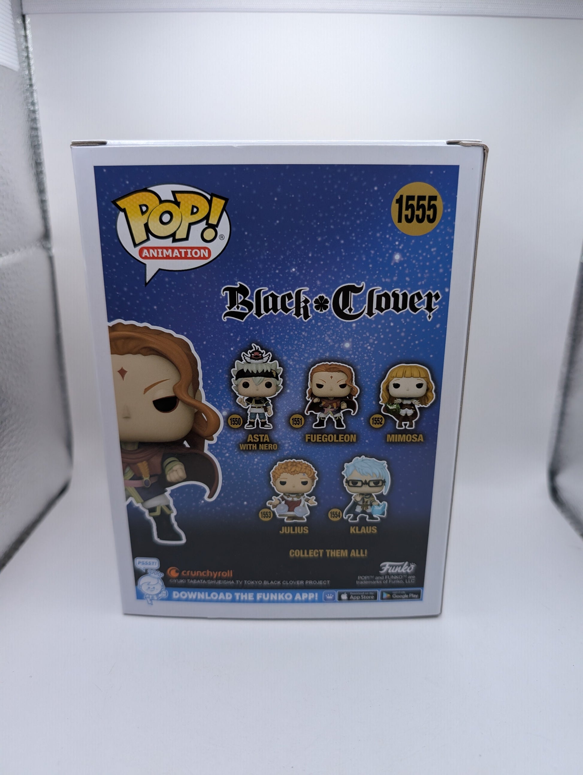 Funko Pop! Black Clover Fuegoleon #1555  Special Edition Glows in the Dark FRENLY BRICKS - Open 7 Days