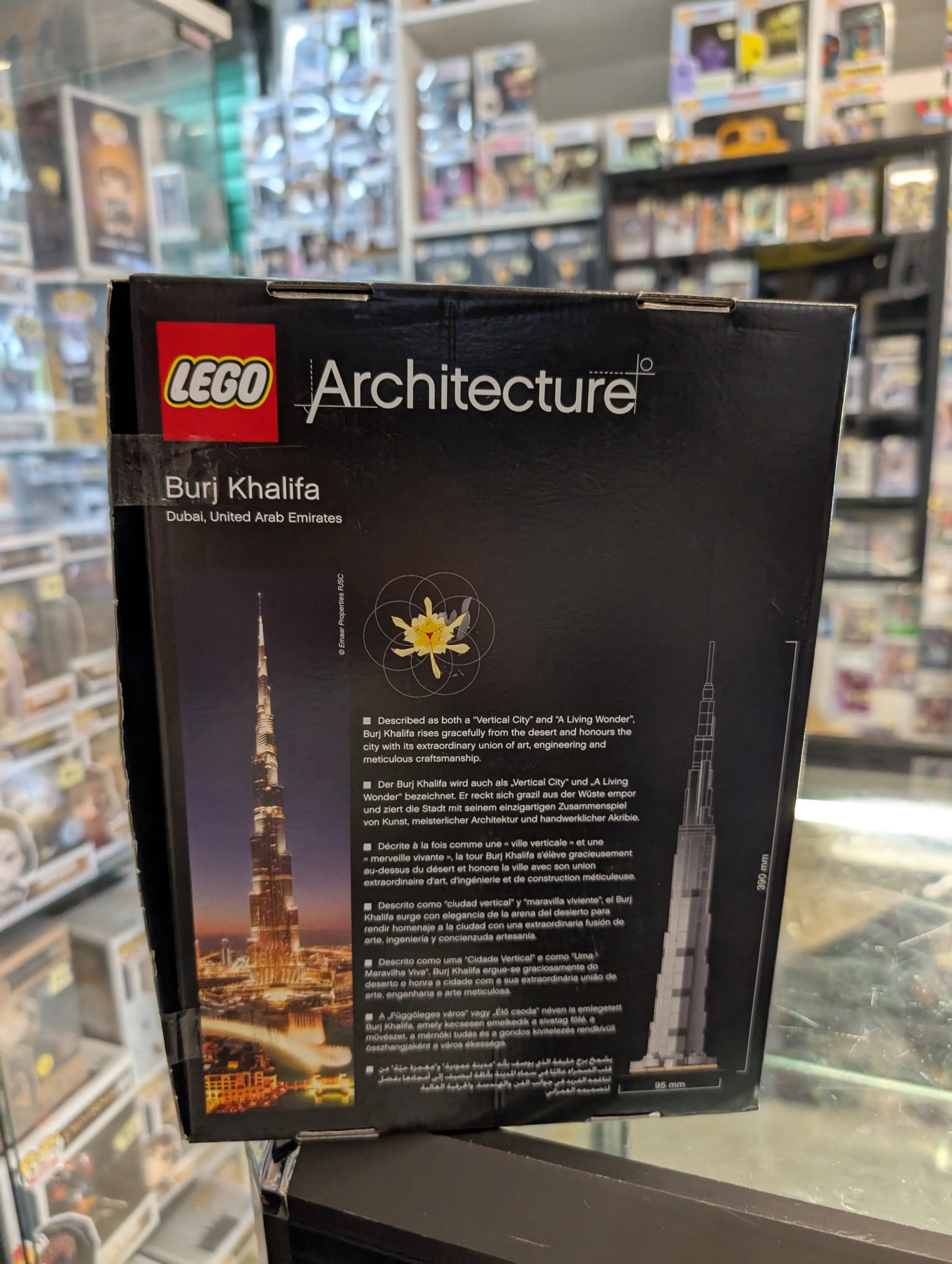 LEGO ARCHITECTURE: Burj Khalifa (21031) SEALED FRENLY BRICKS - Open 7 Days