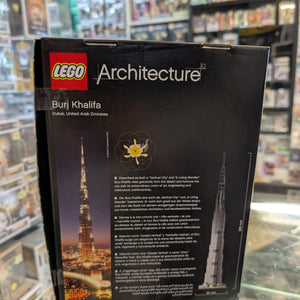 LEGO ARCHITECTURE: Burj Khalifa (21031) SEALED FRENLY BRICKS - Open 7 Days