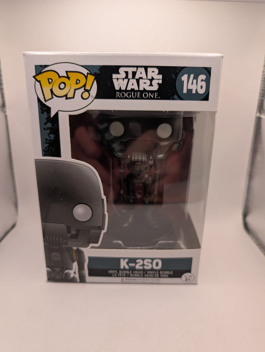 Star Wars - Rogue One - K-2SO #146 Funko Pop Vinyl Figure 2016 FRENLY BRICKS - Open 7 Days