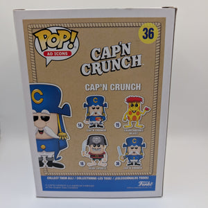 Funko Pop! Ad Icons - Cap'n Crunch #36 Captain Crunch Capn Crunch FRENLY BRICKS - Open 7 Days