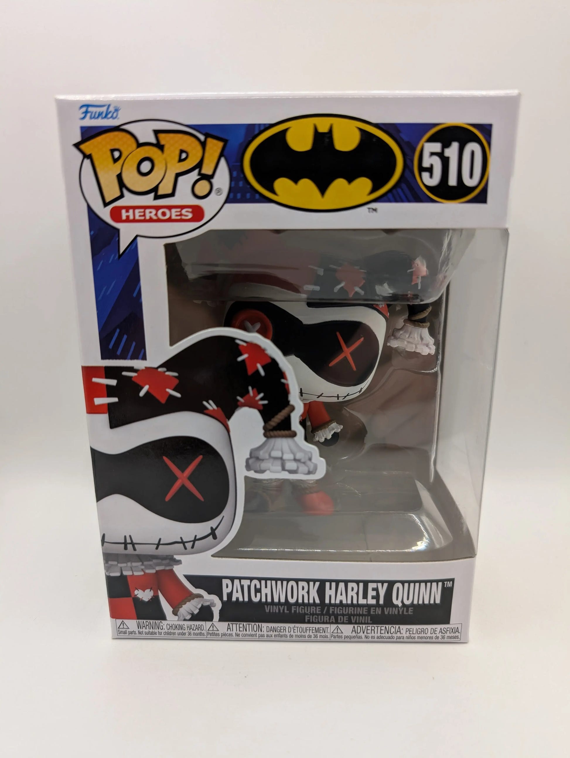 Funko Pop Patchwork Harley Quinn from The DC Universe 510 FRENLY BRICKS - Open 7 Days image 1