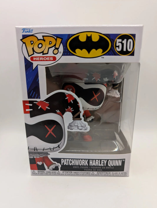 Funko Pop Patchwork Harley Quinn from The DC Universe 510 FRENLY BRICKS - Open 7 Days