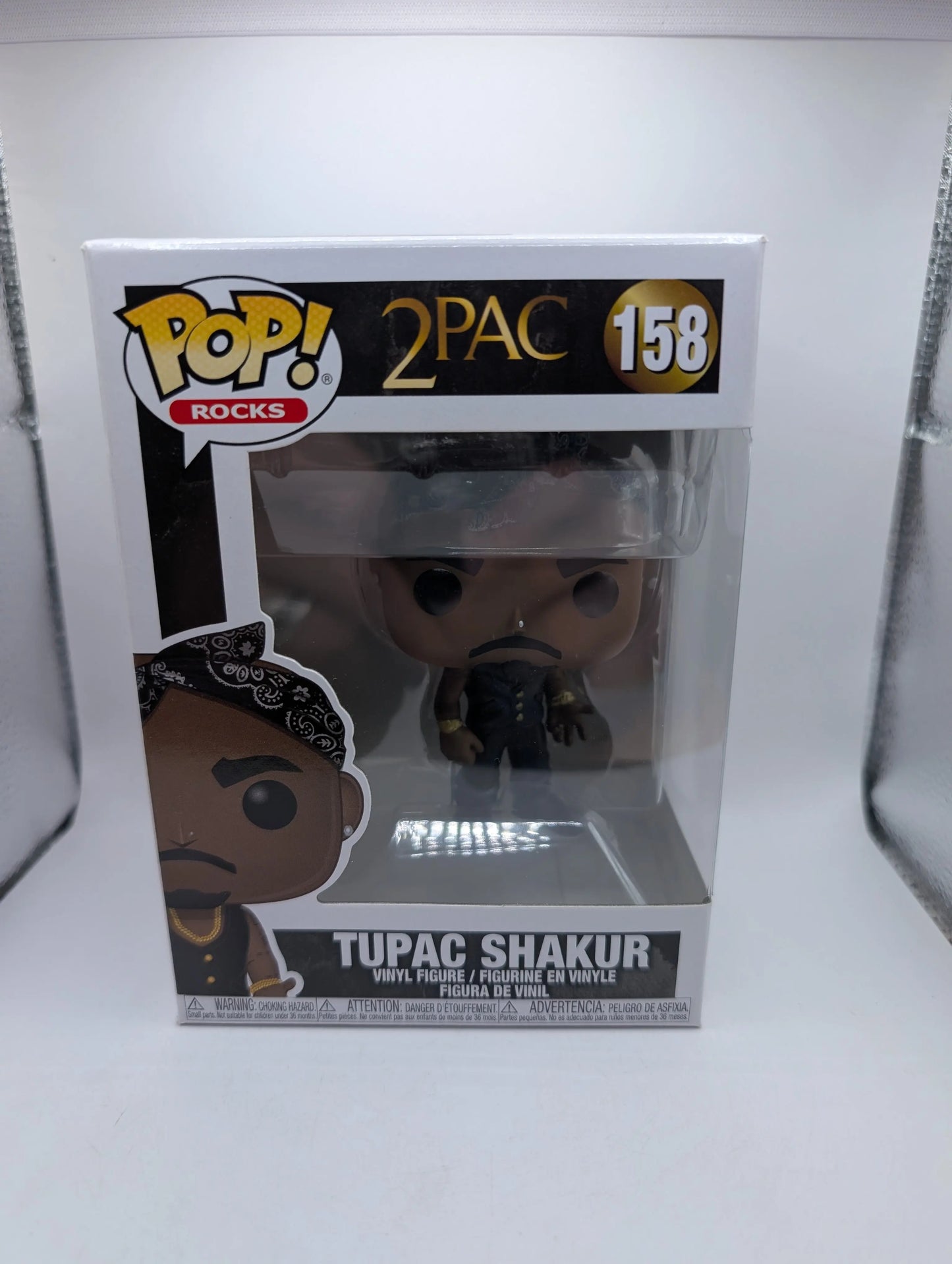 Funko Pop Vinyl - Pop Rocks - 2PAC - Tupac Shakur - # 158 FRENLY BRICKS - Open 7 Days