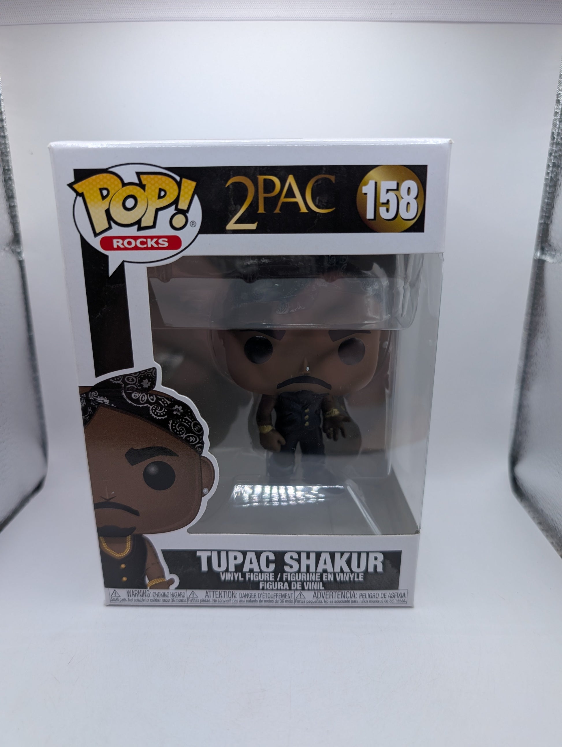 Funko Pop Vinyl - Pop Rocks - 2PAC - Tupac Shakur - # 158 FRENLY BRICKS - Open 7 Days