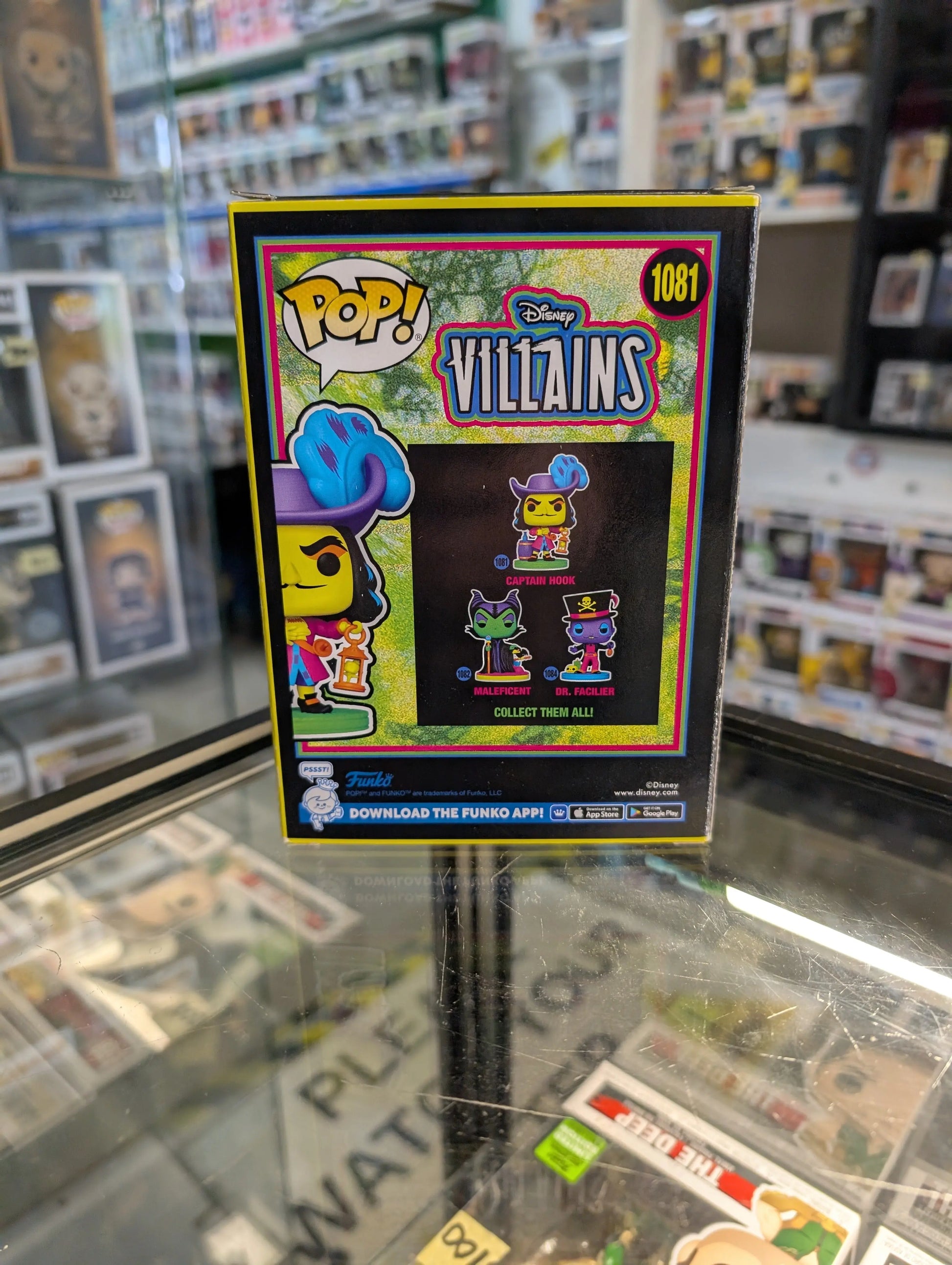 FUNKO Pop Vinyl Captain Hook FRENLY BRICKS - Open 7 Days