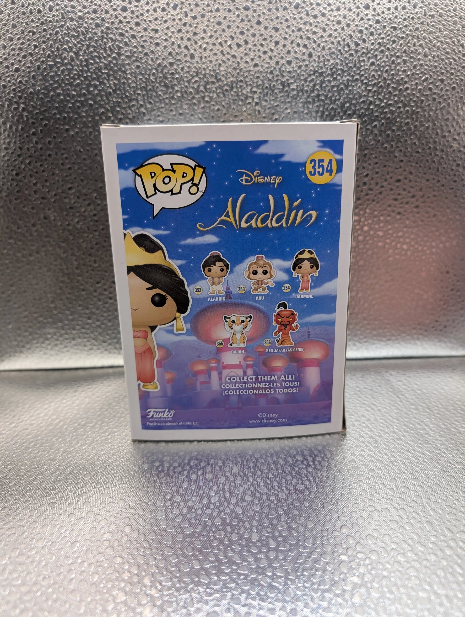 FUNKO Pop Vinyl Jasmine Disney #354 FRENLY BRICKS - Open 7 Days