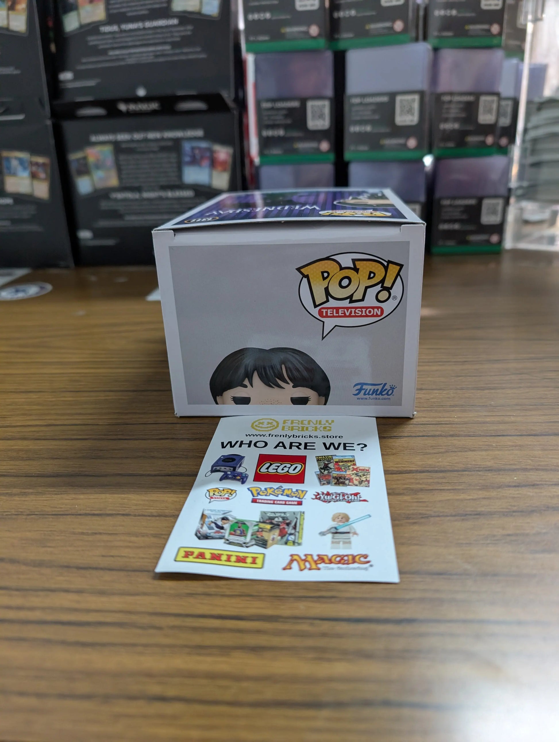 FUNKO Pop Vinyl Wednesday Addams #1311 FRENLY BRICKS - Open 7 Days