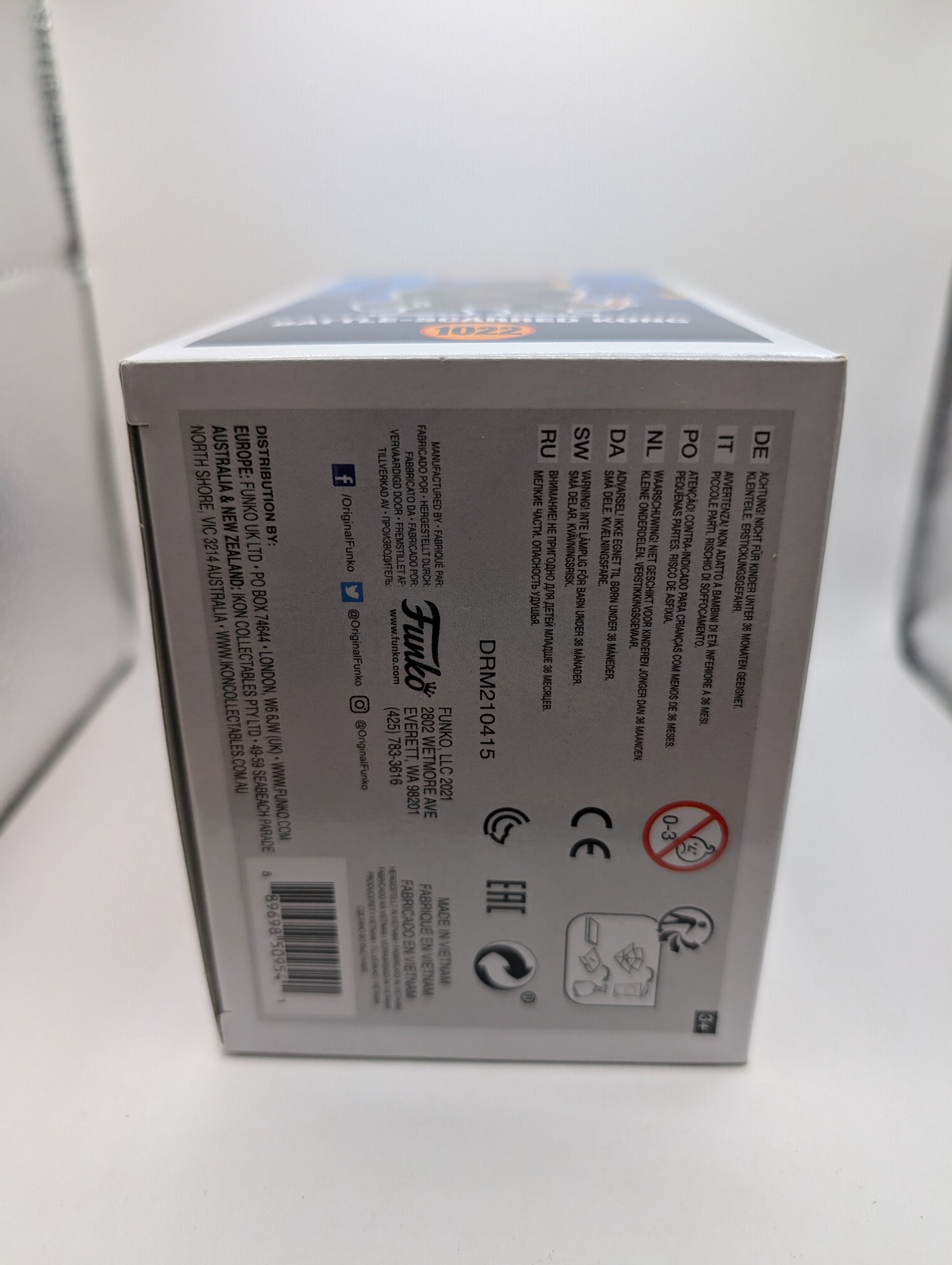 Godzilla vs Kong - Battle-Scarred Kong Pop! Vinyl Figure #1022 FRENLY BRICKS - Open 7 Days