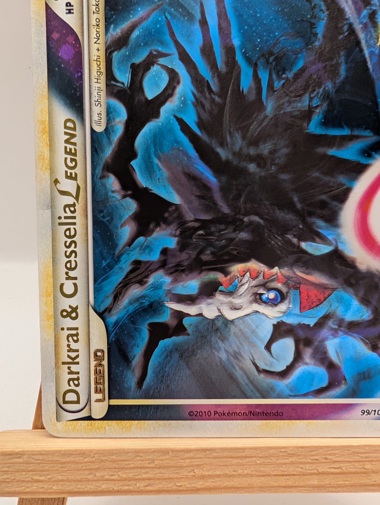 Darkrai and Cresselia Legend (top) Triumphant Ultra Rare 99/102 FRENLY BRICKS - Open 7 Days
