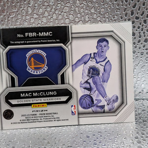 Mac McClung Rookie Auto 2022-23 Panini Prizm Fast Break Autograph Dunk Champion FRENLY BRICKS - Open 7 Days