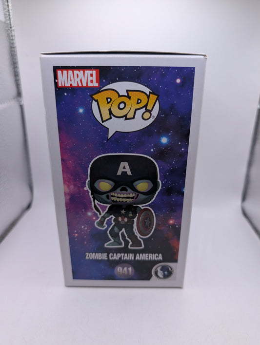 What If Zombie Captain America Pop! Vinyl Figure #941 FRENLY BRICKS - Open 7 Days