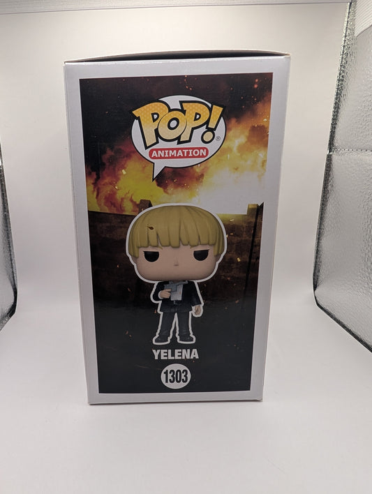 FUNKO POP VINYL ATTACK ON TITAN YELENA #1303 EXCLUSIVE +Prot FRENLY BRICKS - Open 7 Days